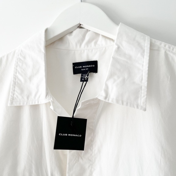 BNWT Men’s Club Monaco Cotton Utility shirt - Picture 7 of 12
